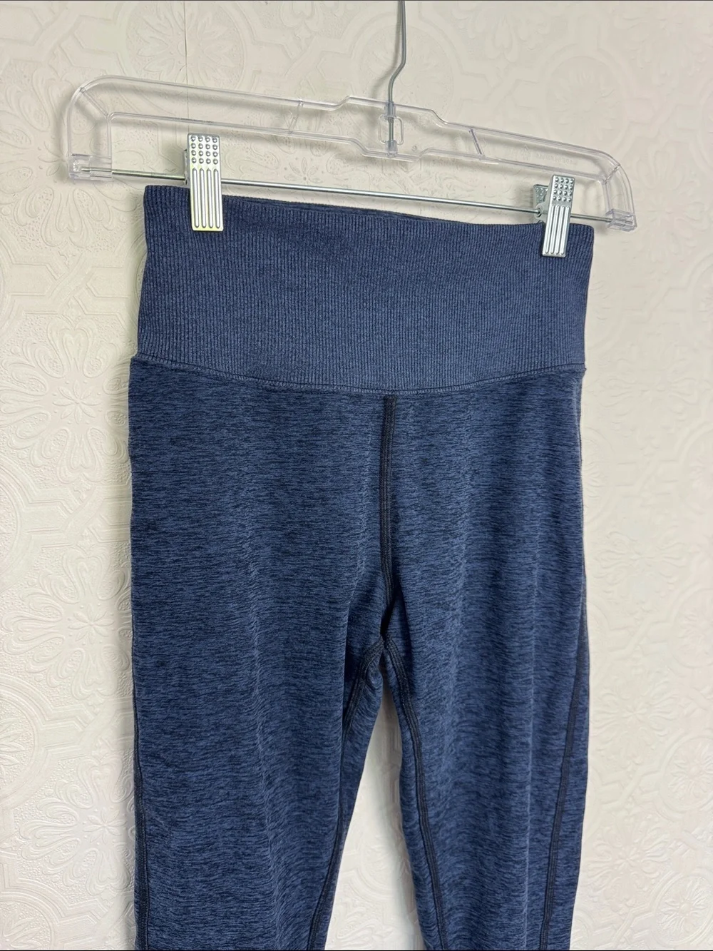 Alo Yoga Blue‎ Heathered High Waist Leggings Size Small Athletic Yoga Pants